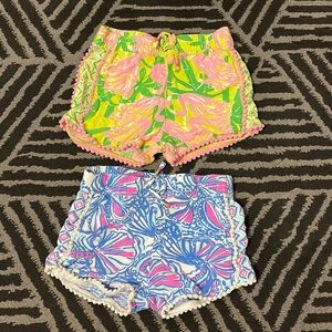 2 pairs Lilly Pulitzer for target shorts 3t